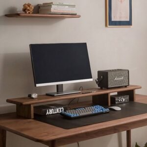 Wooden Monitor Riser Stand